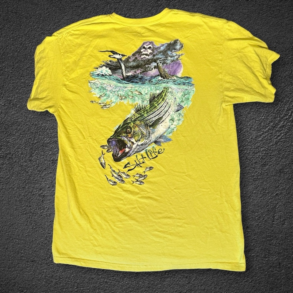 Salt Life Men’s T-Shirt (Neon Yellow)